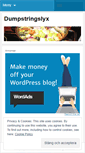 Mobile Screenshot of dumpstringslyx.com